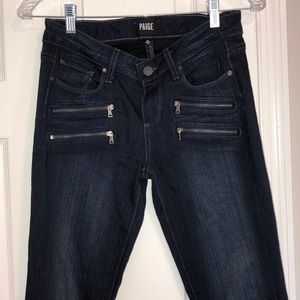 Paige Edgemont Double Zipper Jeans